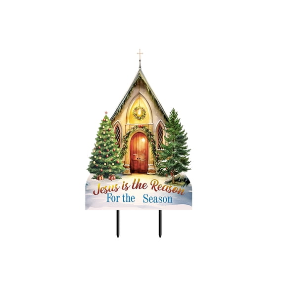 Briarwood Lane Christmas Metal Art x Reason For the Season For Christmas Metal Art