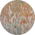 thumbnail image 2 of Addison Rugs Mayfield Premium Machine Washable Transitional Abstract Terracotta Round Rug, 8' x 8', 2 of 6