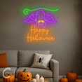 thumbnail image 4 of C-CRAFT Halloween Bat Neon Sign 27 Inches for Haunted Home or Gothic Home Wall Art, Perfect Collectible Gift for Horror Fans, Halloween Decor, 4 of 4