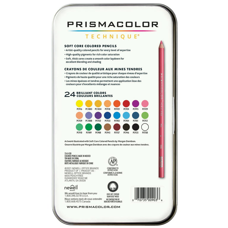 Colores Prismacolor Technique