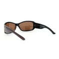 thumbnail image 4 of Anti Glare Polarized Womens Rhinestone Oval Rectangular Sunglasses All Brown, 4 of 4