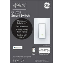 GE C by GE Wall On / Off Smart Switch Paddle, 1-Pack (Packaging May Vary)