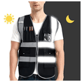 thumbnail image 2 of Kit 5 Chaleco Seguridad  Bloosom De Reflejantes Vial/industri+5 Silbidos Negro, 2 of 4