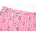 thumbnail image 5 of Beezizac Cute Pink Tulip Pajamas for Baby/Toddler/Little Girls Snug-Fitting Long Sleeves & Pants PJ Set Size 2T, 5 of 7