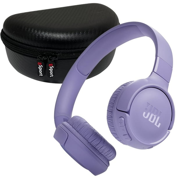 Audífonos Inalámbricos JBL Tune 520BT On Ear Morado con Estuche