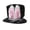 Black, variant on Easter Bunny Ear Flat Top Hat, Cute & Lightweight Rabbit Ears Hat Decoration, for Easter Parties, Family Gatherings
