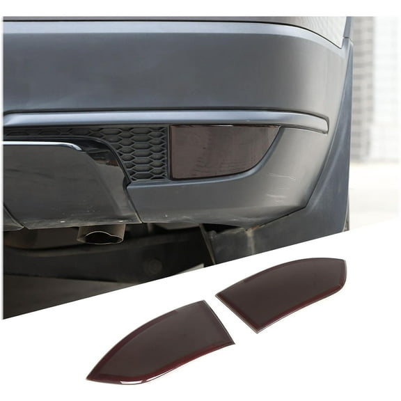 Tinki Rear Tail Fog Light Lamp Frame Trim Cover Compatible with Honda Pilot 2015-2022