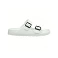 thumbnail image 2 of Women's Casual Waterproof Wear Resistant Anti-Skid Solid Color Flat Plastic Sandals Soft Comfortable Slippers For Indoor And Outdoor Slides Sandals, 2 of 5
