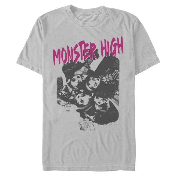 Mens Monster High Doll Group Shot T Shirt