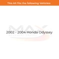 thumbnail image 3 of MAX Advanced Brakes - Rear Brake Kit For 2002-2004 Honda Odyssey| Carbon Ceramic Brake Pad and Rotor Kit| Drilled Slotted Brake Rotors, 3 of 10