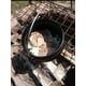thumbnail image 3 of Cuisiland - Olla de caldero Potjie de hierro fundido de 8.5 cuartos con tapa y 3 patas, olla de foga, 3 of 9
