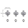 thumbnail image 2 of Silver Metal Camera Stand Screws Adapter for Practical Use with 1/4 Inch Thread Size, 2 of 8
