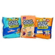 Jolly Rancher Hard Candy Variety Pack Of 3 Hard To Find Fruity Flavors: One Peach (7 Oz), One Tropical (13 Oz) And One Fruity Bash (13 Oz) - 33 Ounces Total