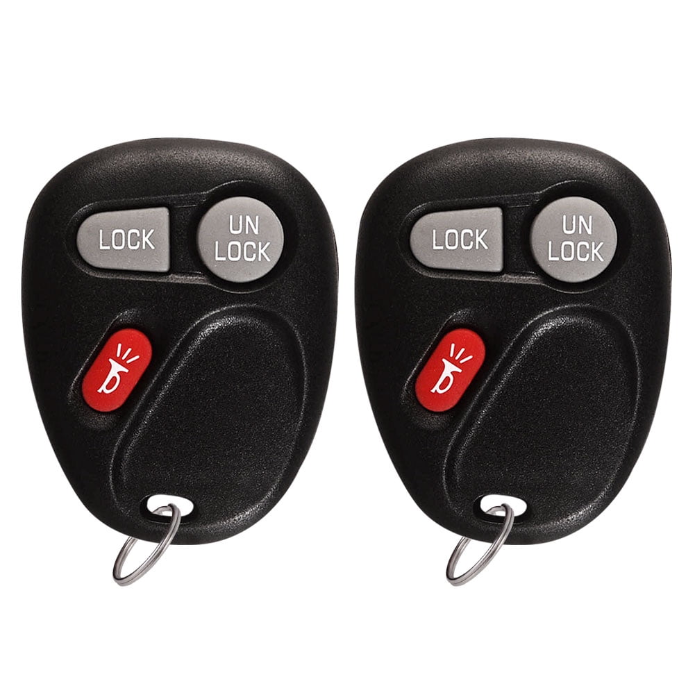 2 Replacement for GMC 2001-2002 Sierra 1500 2500 3500 Remote Car Fob Flip Key 