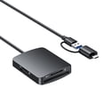 thumbnail image 1 of USB .0 SuperSpeed Type C Card Reader | Simultaneous In 1 SD/TF/CF/MS Memory Card Access | Compatibility, 1 of 6