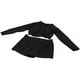 thumbnail image 5 of Traje de baño separado de manga larga para mujer, traje de baño negro de talle alto de poliéster, traje de baño de dos piezas para niñas y mujeres YUNYI BRAND Deportes, 5 of 8