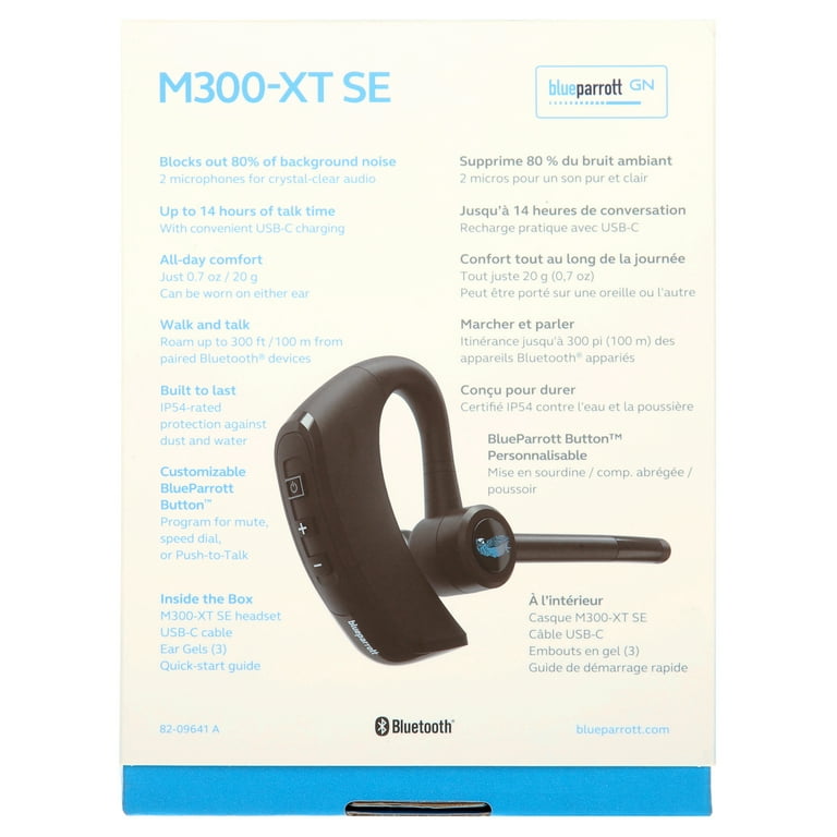 BlueParrott M300 XT SE Ultra-Light Bluetooth Headset with