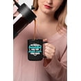 thumbnail image 2 of Be Such A Beautiful Soul That People Crave Your Vibes. Inspirational, Black 15oz Ceramic Mug, 2 of 5