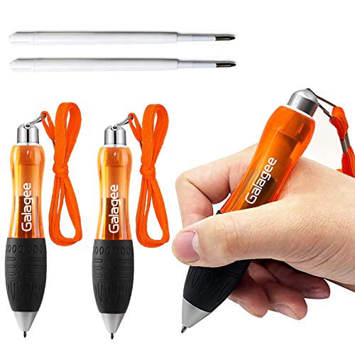Premium Ink HEAVY Super Big Fat Weighted Pen for Tremors and Parkinson's Twin Pack