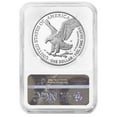 thumbnail image 2 of 2021-W Proof $1 Type 2 American Silver Eagle NGC PF69UC ER Black Label, 2 of 3