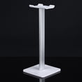 thumbnail image 4 of Soporte universal práctico para auriculares, soporte para exhibición de auriculares, soporte de aluminio blanco, 4 of 10