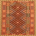 thumbnail image 1 of Ahgly Company Indoor Square Traditional Orange Southwestern Area Rugs, 3' Square, 1 of 6