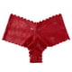 thumbnail image 2 of Plus Size Panties 2xl For Women Breathable Floral Lace Boyshort Ladies Sexy Comfortable Low Rise Underwear, 2 of 5