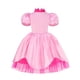 thumbnail image 5 of Vestido de princesa melocotón para niña, disfraz de Halloween, ropa de actuación de escenario para niños, trajes de fiesta de Carnaval de cumpleaños, 5 of 5
