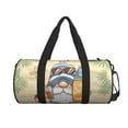 thumbnail image 2 of KLL Hello Summer Cute Gnome Duffle Bag For Men Women Sport Gym Fitness Tote Travel Training Workout Basketball Football Weekender, 2 of 8