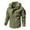Green, variant on WTOBBY Men's Slim Fit Casual Jacket with Hood - Fast-Drying Windbreaker for Mountaineering, Outdoor Sportswear, Perfect for Active Lifestyles and Lightweight Protection,Black L