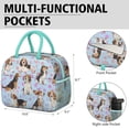 thumbnail image 6 of Reusable Dog Lnsulated Lunch Bag for Women & Men-Leakproof Water-Resistant Cooler Tote,Large Capacity(10.6x8.7x6.3in)for Work,Office,Travel,Picnic,Beach., 6 of 7