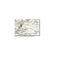 thumbnail image 2 of Historic Map - Thun Switzerland - Baedeker 1921 - Vintage Wall Art, 2 of 4