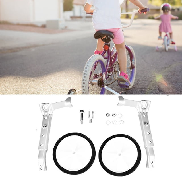 Roues Stabilisatrices de Vélo à Vitesse Variable, Roue de Vélo Réglable pour Vélos pour Enfants 16 à 22 Vélo