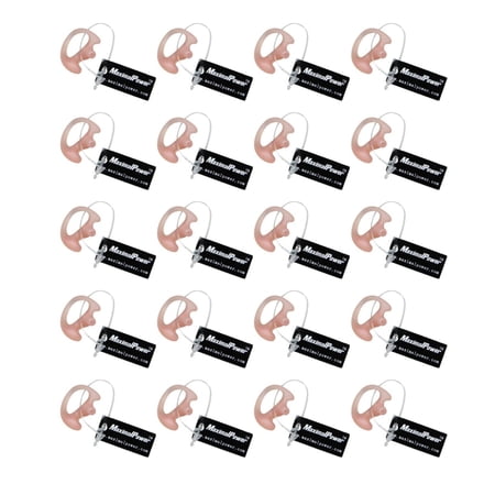 MaximalPower Medium size Earmold Earbud Earplug Ear Insert for Motorola Kenwood Two-Way Radio Acoustic Coil Tube Audio Kits (20 Pack Right) price history on PriceWatchPro