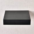 thumbnail image 3 of WELLAND 10" Wooden Mission Floating Shelf Wall Mounted Shelves, 9 1/4" x9 1/4"x2", Black, 3 of 5