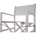 thumbnail image 5 of Studio Aluminum Folding Director's Chair - White, 5 of 7