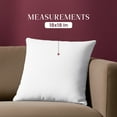 thumbnail image 4 of PEKUR 18x18 White Throw Pillow Inserts (Set of 2) – Soft Decorative Pillow Inserts for Couch, Sofa & Bed, 4 of 6