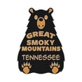 thumbnail image 3 of CafePress - Great Smoky Mountains Bear Nat Long Sleeve T Shirt - Unisex Cotton Long Sleeve T-Shirt, 3 of 4
