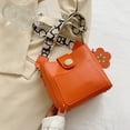 thumbnail image 4 of Bolso de cuero artificial con correa ancha para el hombro, bandolera sencilla de un solo hombro, a la moda, 4 of 6