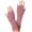 Hot Pink, variant on Gloves for Women Men Women Knitted Arm Fingerless Keep Warm Winter Gloves Soft Warm Mitten Hot Pink One Size