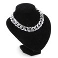 thumbnail image 3 of Collar De Cadena De Plástico Punk Dorado Para Perro, Accesorios De Joyería Para Mascotas, Accesorios Para Fotos Para Perros Pequeños Y Medianos Vogacara AP006165-01, 3 of 5