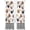 White, variant on Farmhouse Rooster Sheer Curtains 96 Inch Length 2 Panels Set Window Treatments, Country Watercolor Flowers Black Plaid Rod Pocket Semi Curtains for Living Room/Bedroom/Kitchen Décor, 104"W x 96"L
