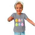 thumbnail image 4 of Edvintorg Kawaii Easter Eggs Tshirt for Kids 2025 Summer Girls Clothes Boys Tee Shirts Fashion Printed Round Neck Short Sleeve Tops 3-14Years Children's Clothing, 4 of 4