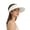 Beige, variant on Sun Visor Hats for Women Solid Color Large Brim Sun Hat Outdoor Travel Cycling Hat Sun Protection