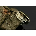 thumbnail image 4 of 2Ct Round Cut Lab Created Diamond Men's Wedding Band Ring 14K Yellow Gold Plated, 4 of 4