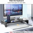 thumbnail image 4 of YANI- 23" Monitor Stand Riser With Storage Organizer For Office Accessories Home Pc, 4 of 6