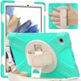 thumbnail image 1 of Case de tableta para Samsung Galaxy Tab A8 10.5 '' x200/x205 con soporte de rotación de 360 ° y correa de mano y correa para el hombro Ikkle Tab A8 10.5 X200/X205, 1 of 10