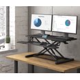 thumbnail image 6 of FITUEYES Standing Desk Converter 36inch Stand Up Desk Tabletop Workstation for Dual Monitor Riser SD309101WB-T, 6 of 6