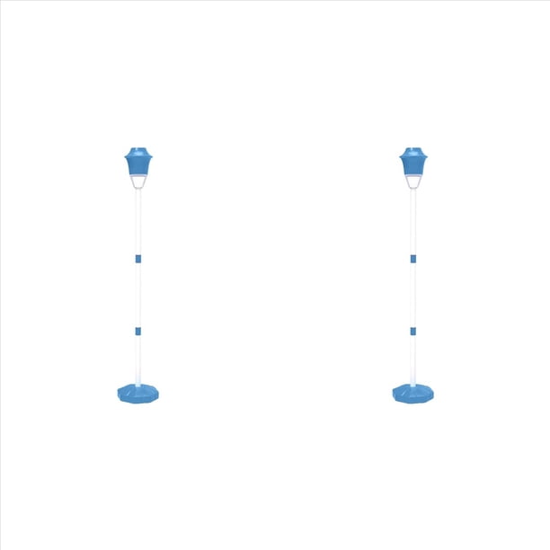 2X Máquina de Automática con Luz, Máquina de Vertical para Cumpleaños, Bodas, Fiestas Navideñas Al Aire Libre, Color Azul.