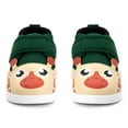 thumbnail image 2 of ikiki Giraffe Squeaky Toddler Shoes | Green, 2 of 10